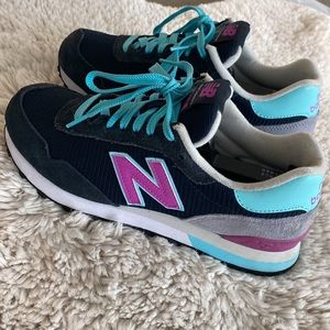 Navy & Purple New Balance 515 Classics Shoes Women’s Size 8